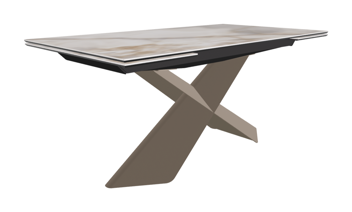 Cattelan Italia Tyron Keramik Drive Rectangular Extendible Dining Table – 160→236x90x74h