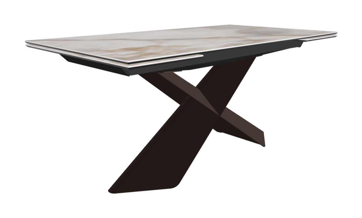Cattelan Italia Tyron Keramik Drive Rectangular Extendible Dining Table – 160→236x90x74h