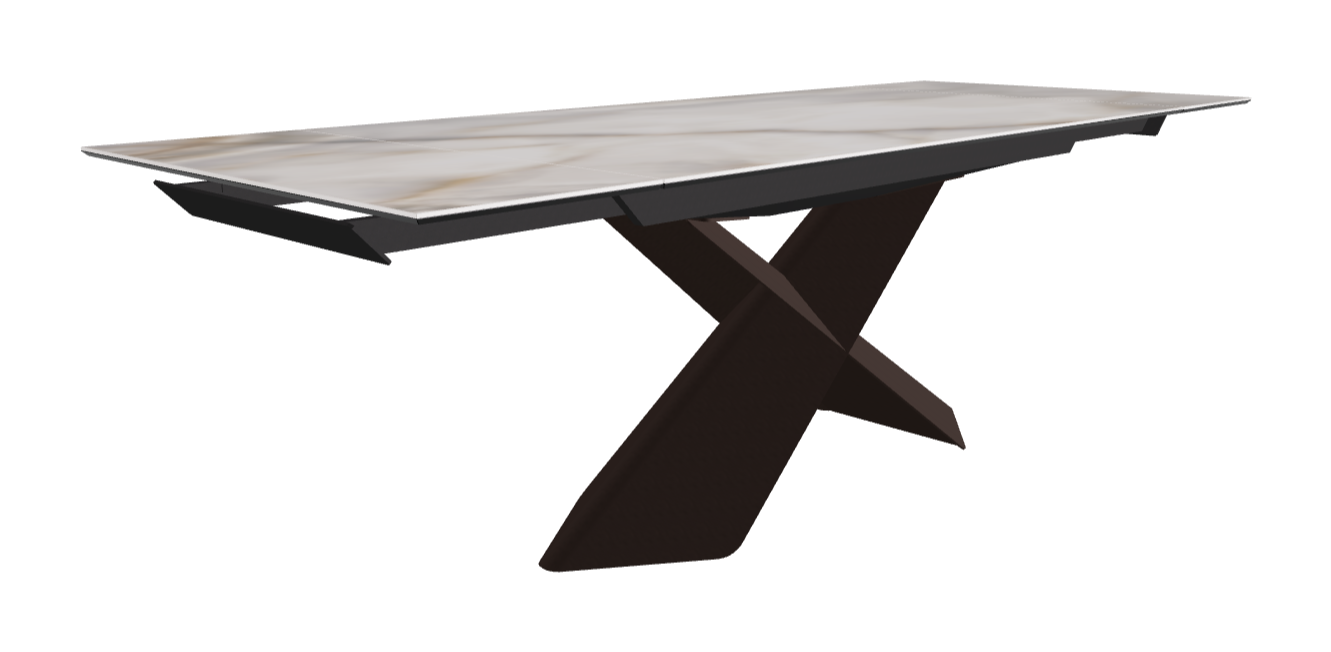 Cattelan Italia Tyron Keramik Drive Rectangular Extendible Dining Table – 160→236x90x74h