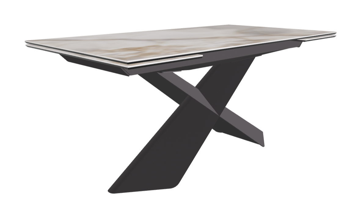 Cattelan Italia Tyron Keramik Drive Rectangular Extendible Dining Table – 160→236x90x74h