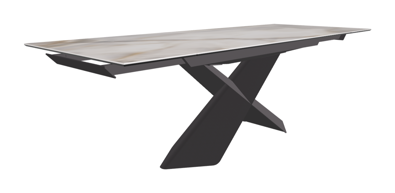 Cattelan Italia Tyron Keramik Drive Rectangular Extendible Dining Table – 160→236x90x74h
