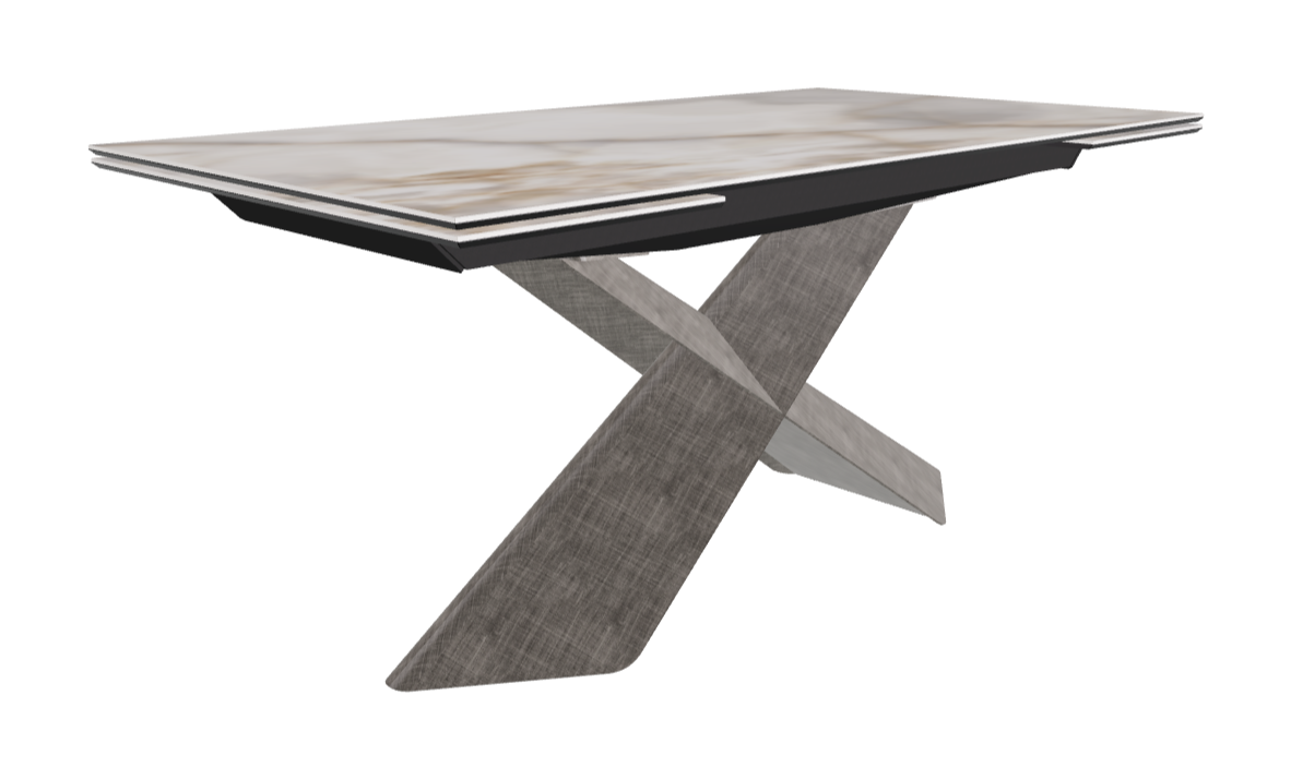 Cattelan Italia Tyron Keramik Drive Rectangular Extendible Dining Table – 160→236x90x74h