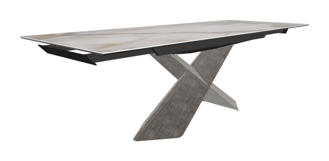 Cattelan Italia Tyron Keramik Drive Rectangular Extendible Dining Table – 160→236x90x74h