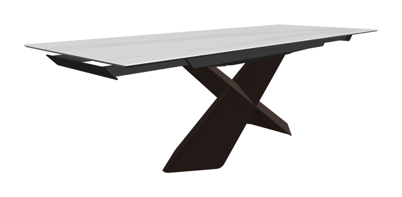 Cattelan Italia Tyron Keramik Drive Rectangular Extendible Dining Table – 160→236x90x74h