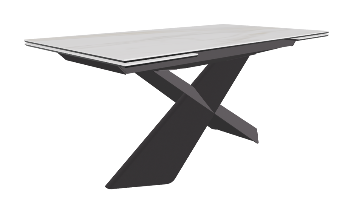 Cattelan Italia Tyron Keramik Drive Rectangular Extendible Dining Table – 160→236x90x74h