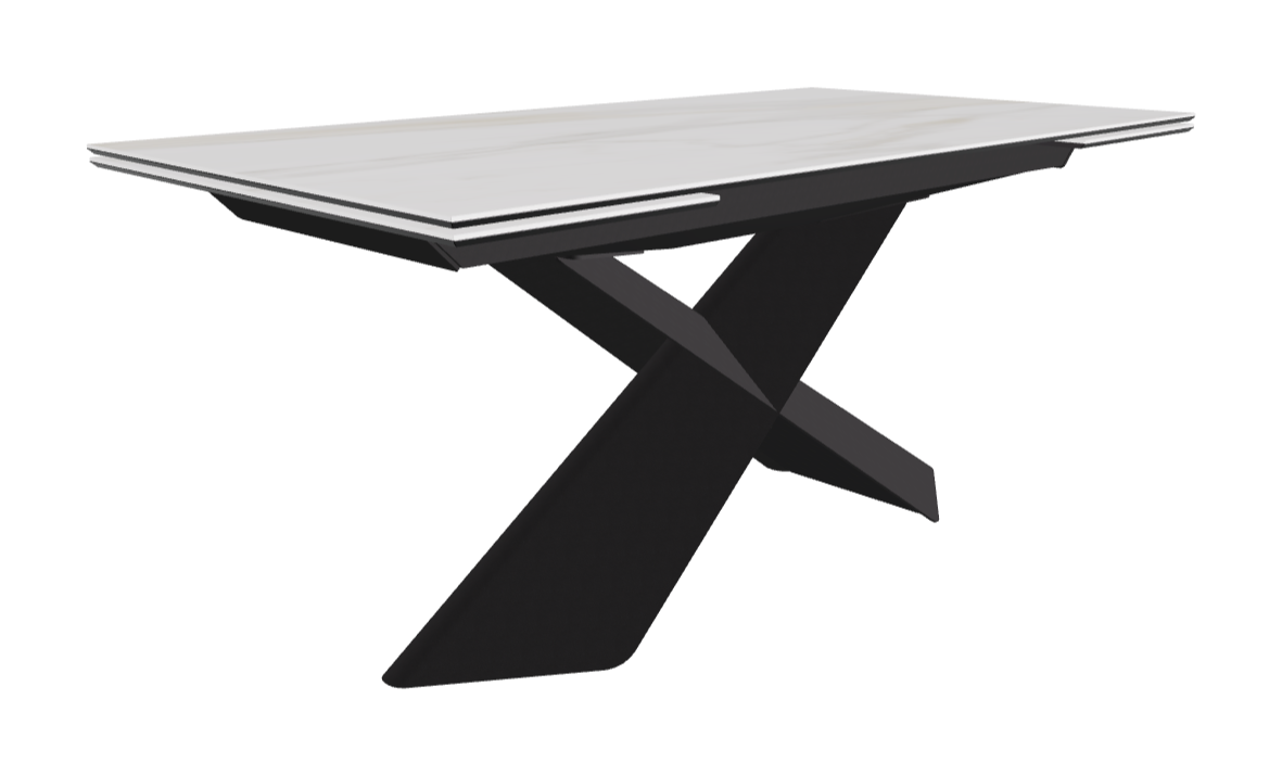 Cattelan Italia Tyron Keramik Drive Rectangular Extendible Dining Table – 160→236x90x74h