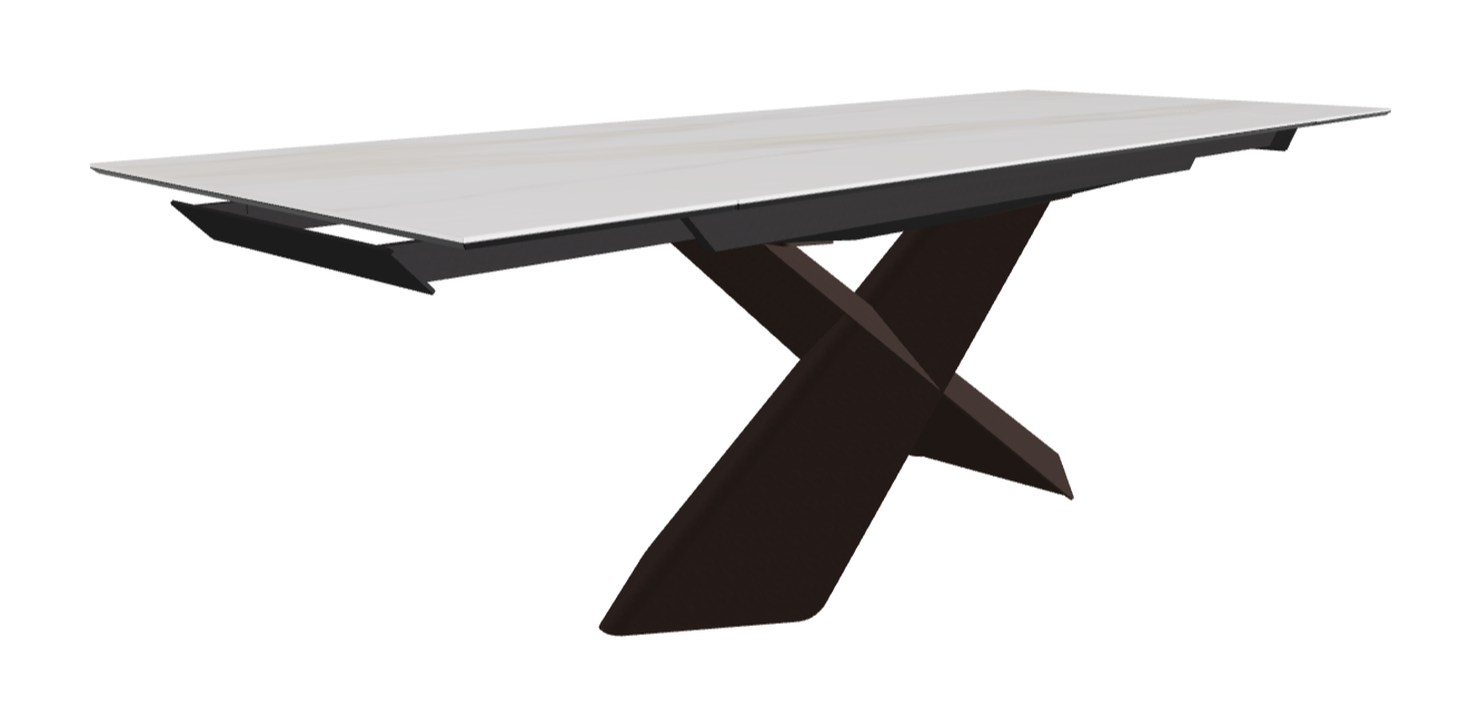 Cattelan Italia Tyron Keramik Drive Rectangular Extendible Dining Table – 160→236x90x74h