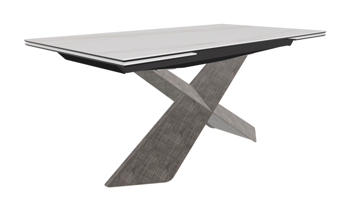 Cattelan Italia Tyron Keramik Drive Rectangular Extendible Dining Table – 160→236x90x74h