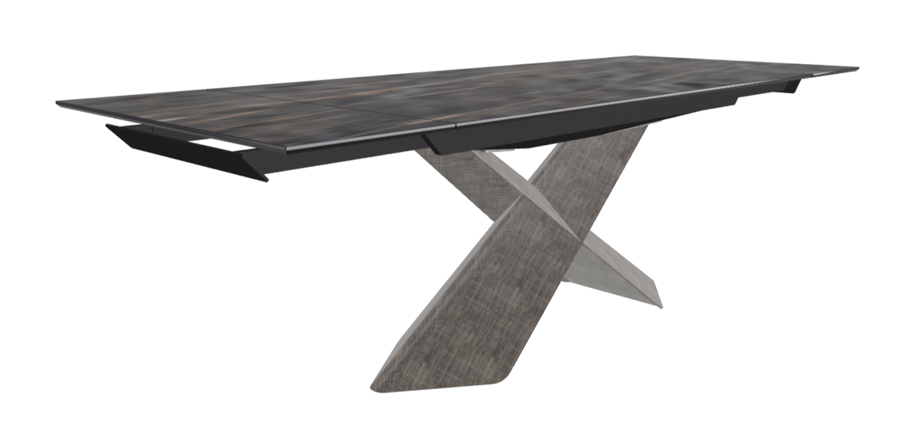 Cattelan Italia Tyron Keramik Drive Rectangular Extendible Dining Table – 160→236x90x74h