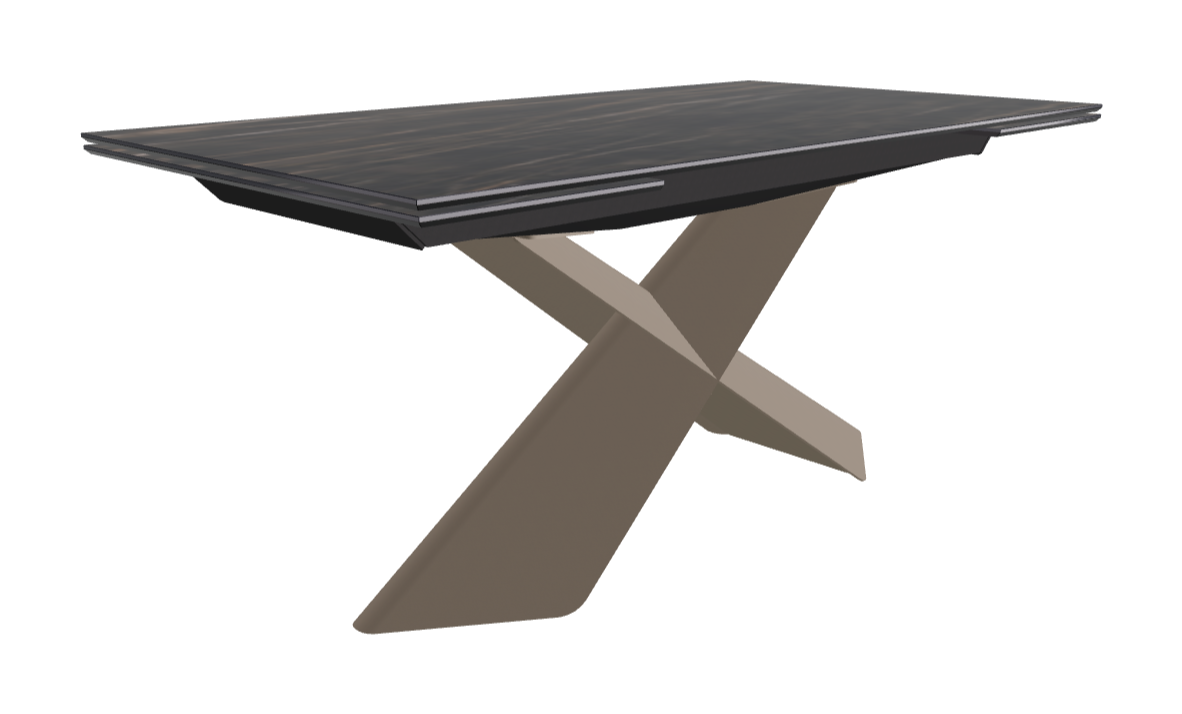 Cattelan Italia Tyron Keramik Drive Rectangular Extendible Dining Table – 160→236x90x74h