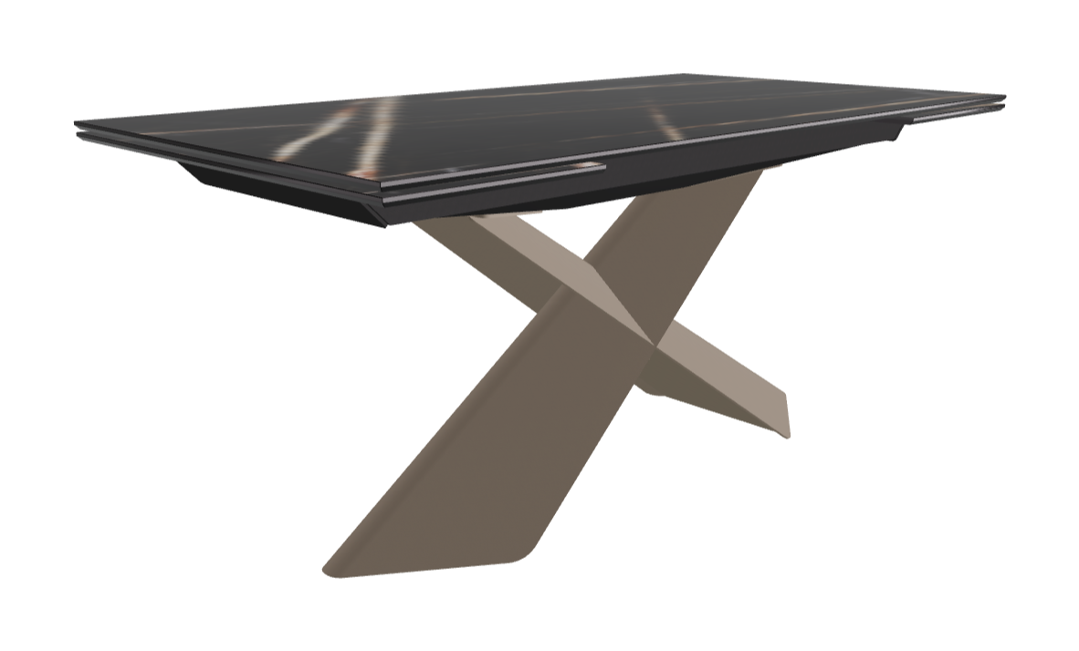 Cattelan Italia Tyron Keramik Drive Rectangular Extendible Dining Table – 160→236x90x74h