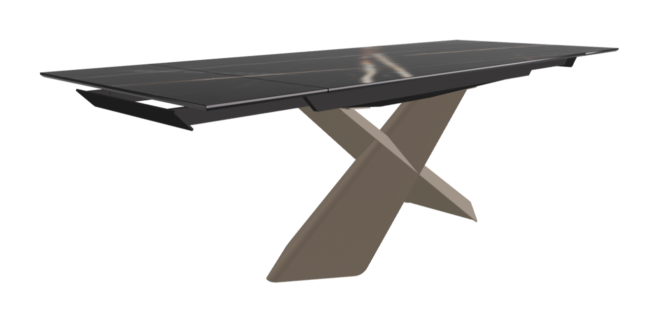 Cattelan Italia Tyron Keramik Drive Rectangular Extendible Dining Table – 160→236x90x74h