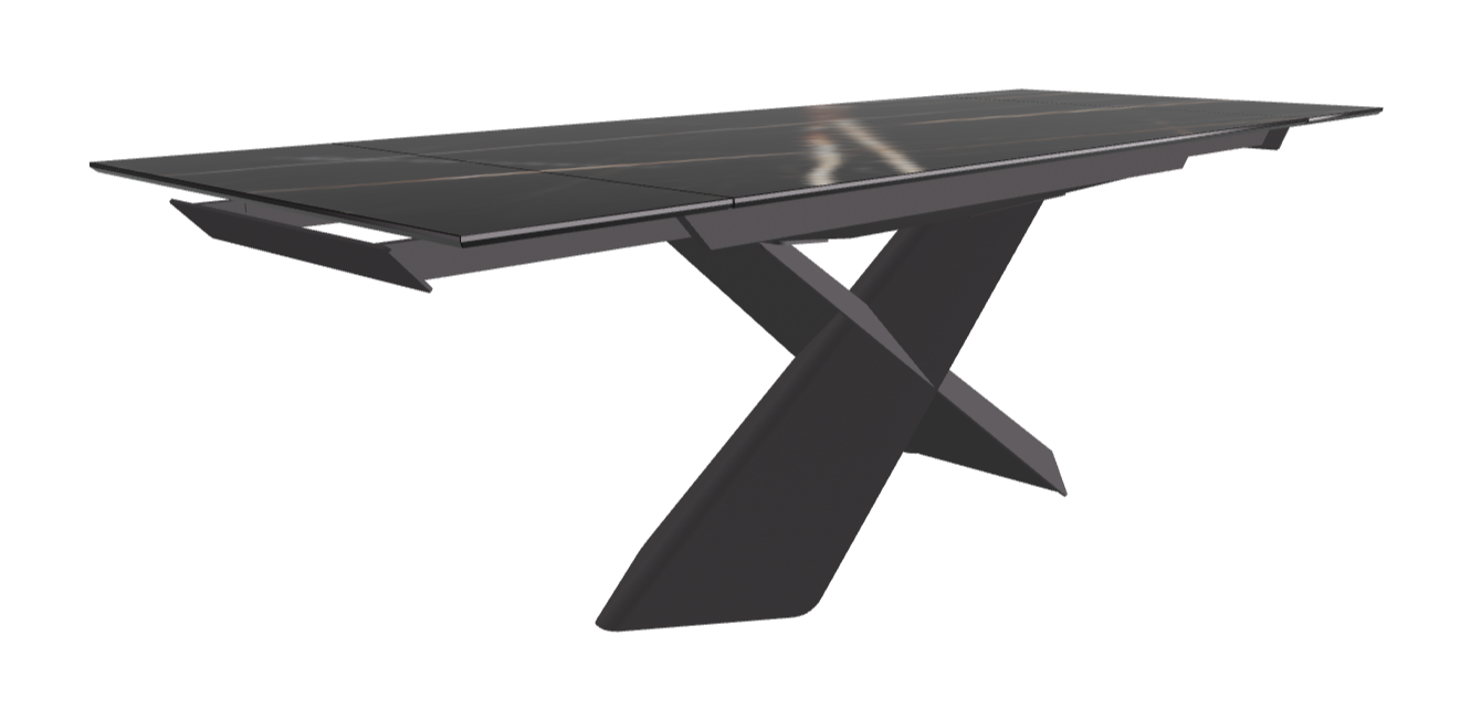 Cattelan Italia Tyron Keramik Drive Rectangular Extendible Dining Table – 160→236x90x74h