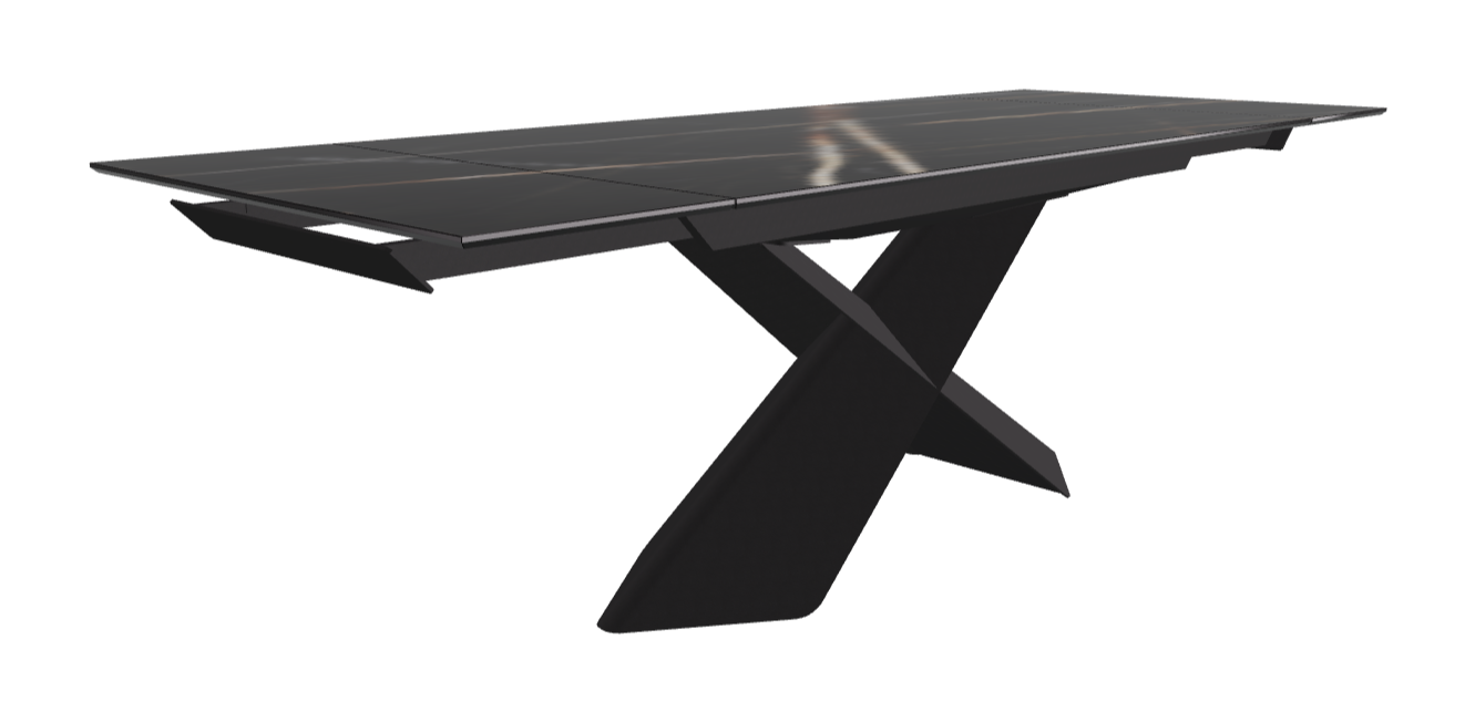 Cattelan Italia Tyron Keramik Drive Rectangular Extendible Dining Table – 160→236x90x74h