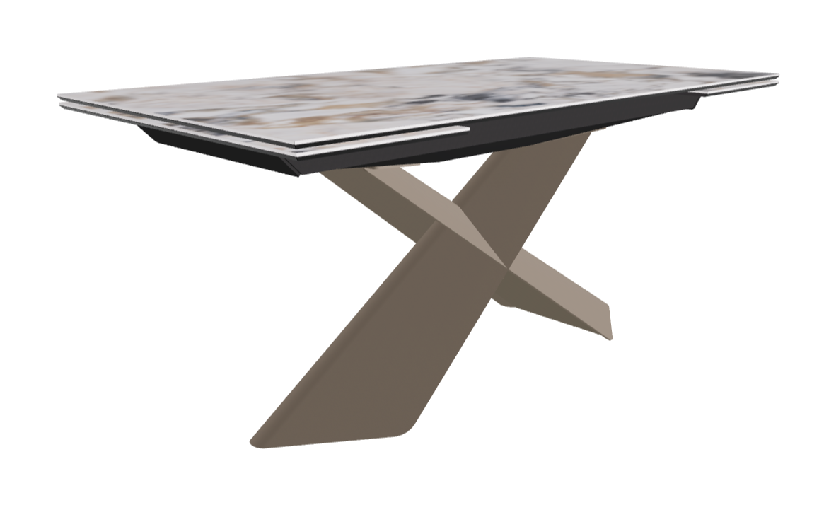 Cattelan Italia Tyron Keramik Drive Rectangular Extendible Dining Table – 160→236x90x74h