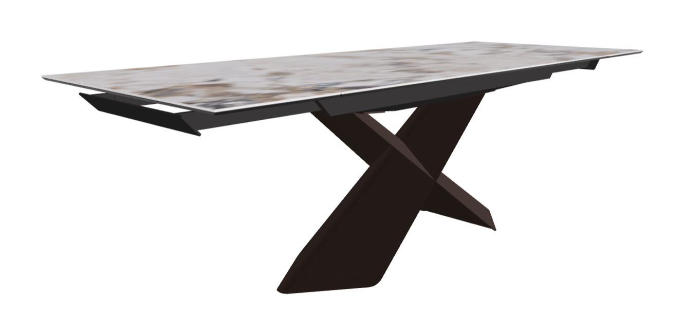 Cattelan Italia Tyron Keramik Drive Rectangular Extendible Dining Table – 160→236x90x74h
