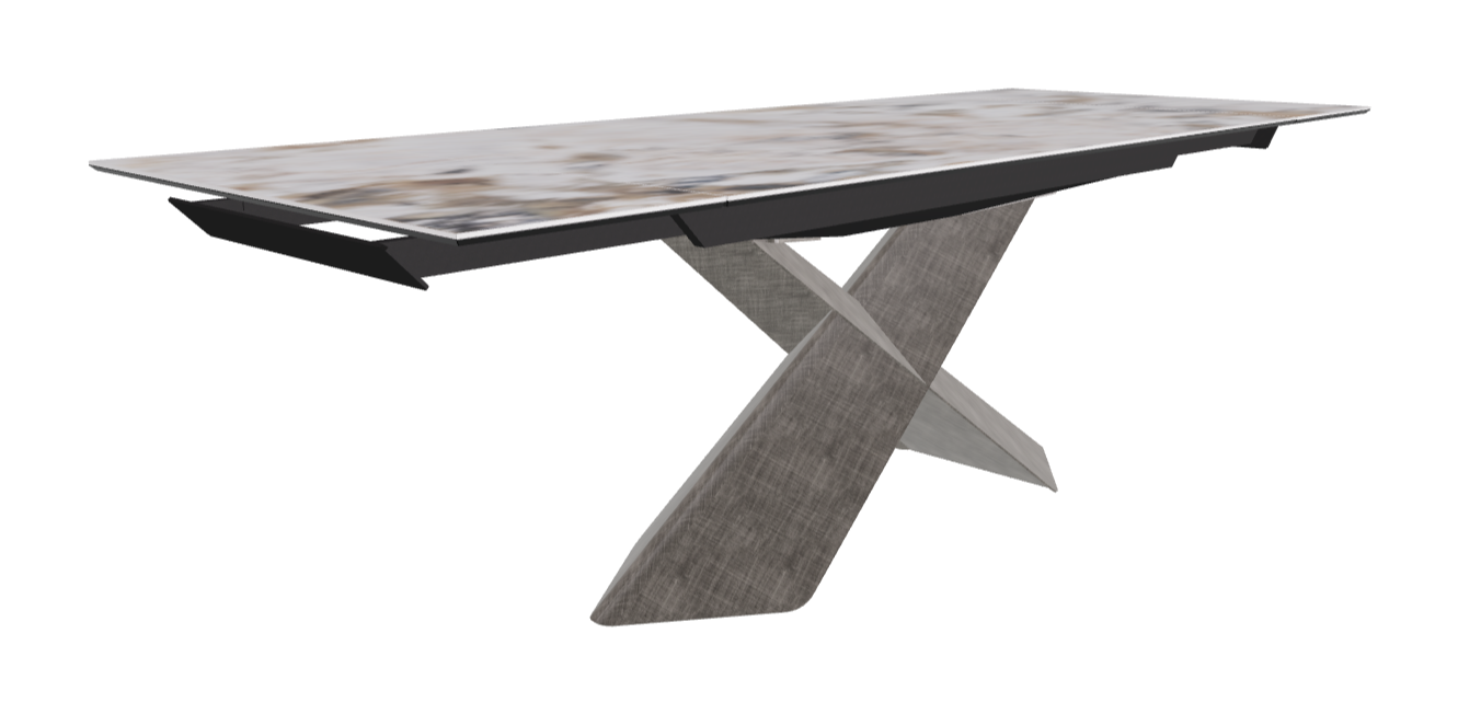 Cattelan Italia Tyron Keramik Drive Rectangular Extendible Dining Table – 160→236x90x74h