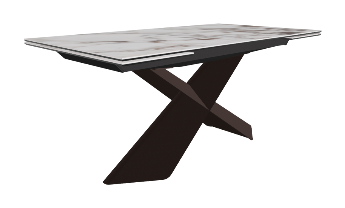 Cattelan Italia Tyron Keramik Drive Rectangular Extendible Dining Table – 160→236x90x74h