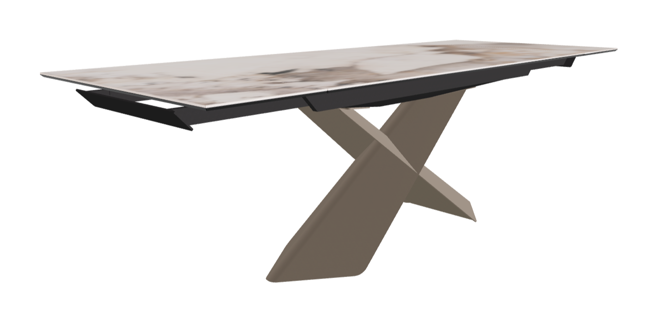 Cattelan Italia Tyron Keramik Drive Rectangular Extendible Dining Table – 160→236x90x74h