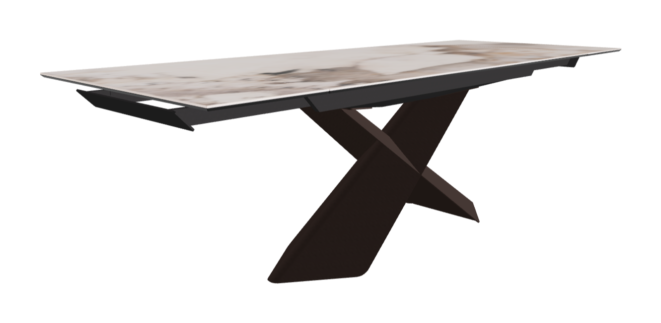 Cattelan Italia Tyron Keramik Drive Rectangular Extendible Dining Table – 160→236x90x74h