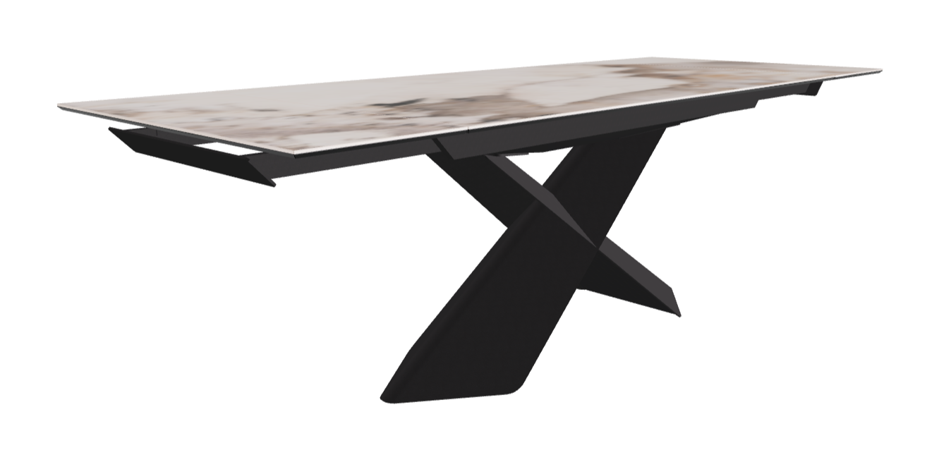 Cattelan Italia Tyron Keramik Drive Rectangular Extendible Dining Table – 160→236x90x74h