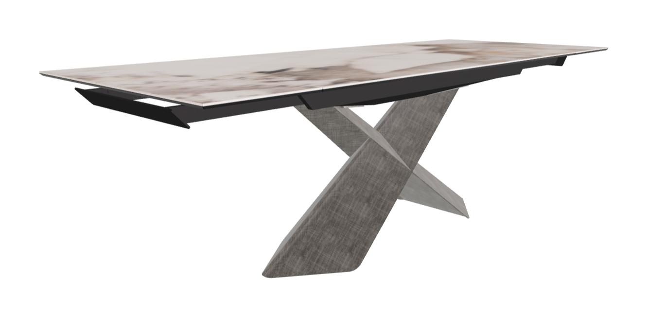Cattelan Italia Tyron Keramik Drive Rectangular Extendible Dining Table – 160→236x90x74h