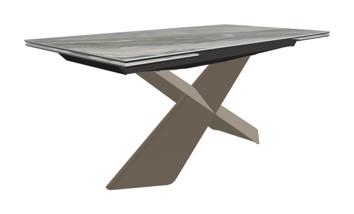 Cattelan Italia Tyron Keramik Drive Rectangular Extendible Dining Table – 160→236x90x74h