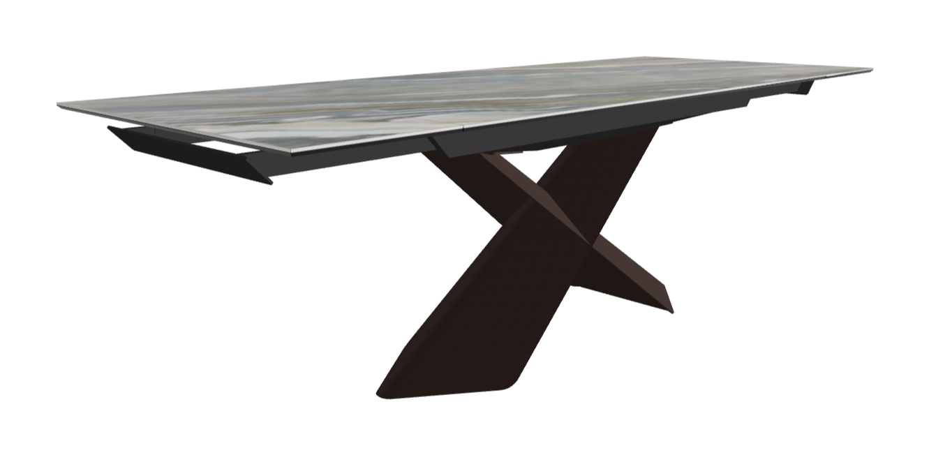 Cattelan Italia Tyron Keramik Drive Rectangular Extendible Dining Table – 160→236x90x74h