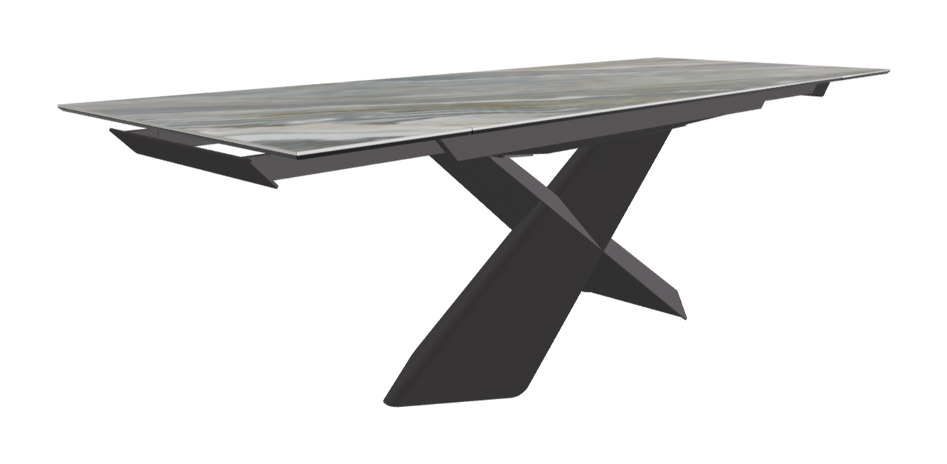 Cattelan Italia Tyron Keramik Drive Rectangular Extendible Dining Table – 160→236x90x74h