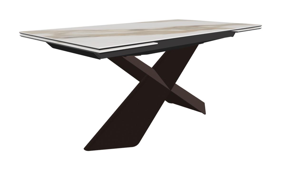 Cattelan Italia Tyron Keramik Drive Rectangular Extendible Dining Table – 160→236x90x74h