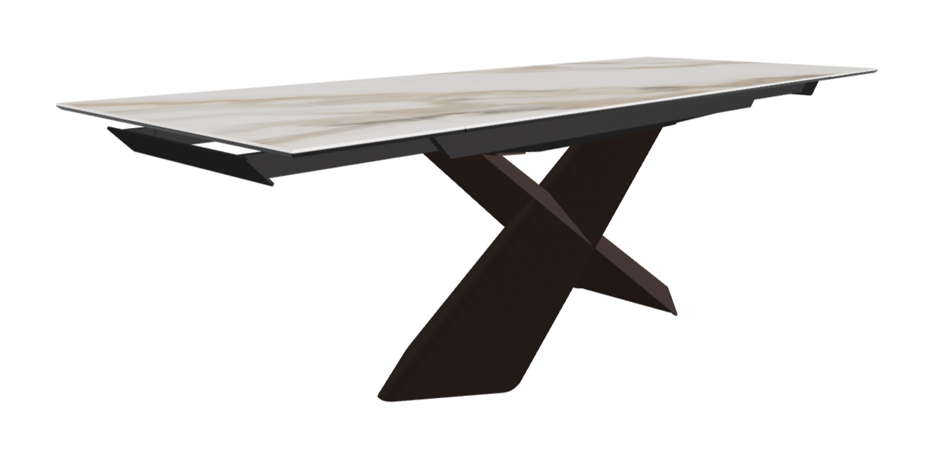 Cattelan Italia Tyron Keramik Drive Rectangular Extendible Dining Table – 160→236x90x74h