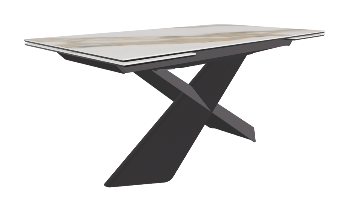 Cattelan Italia Tyron Keramik Drive Rectangular Extendible Dining Table – 160→236x90x74h