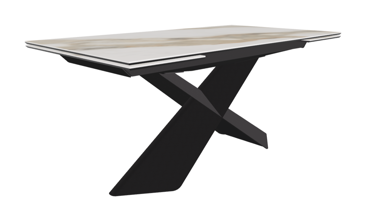 Cattelan Italia Tyron Keramik Drive Rectangular Extendible Dining Table – 160→236x90x74h