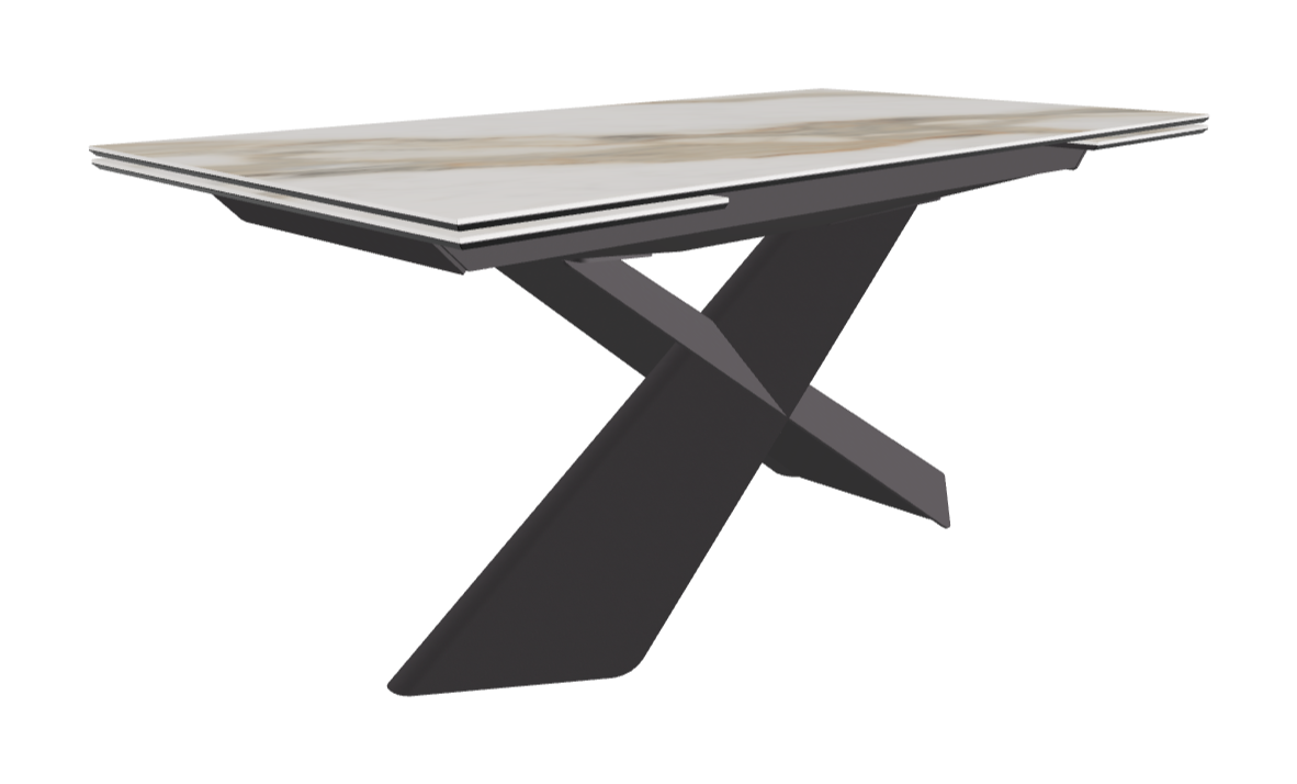 Cattelan Italia Tyron Keramik Drive Rectangular Extendible Dining Table – 160→236x90x74h