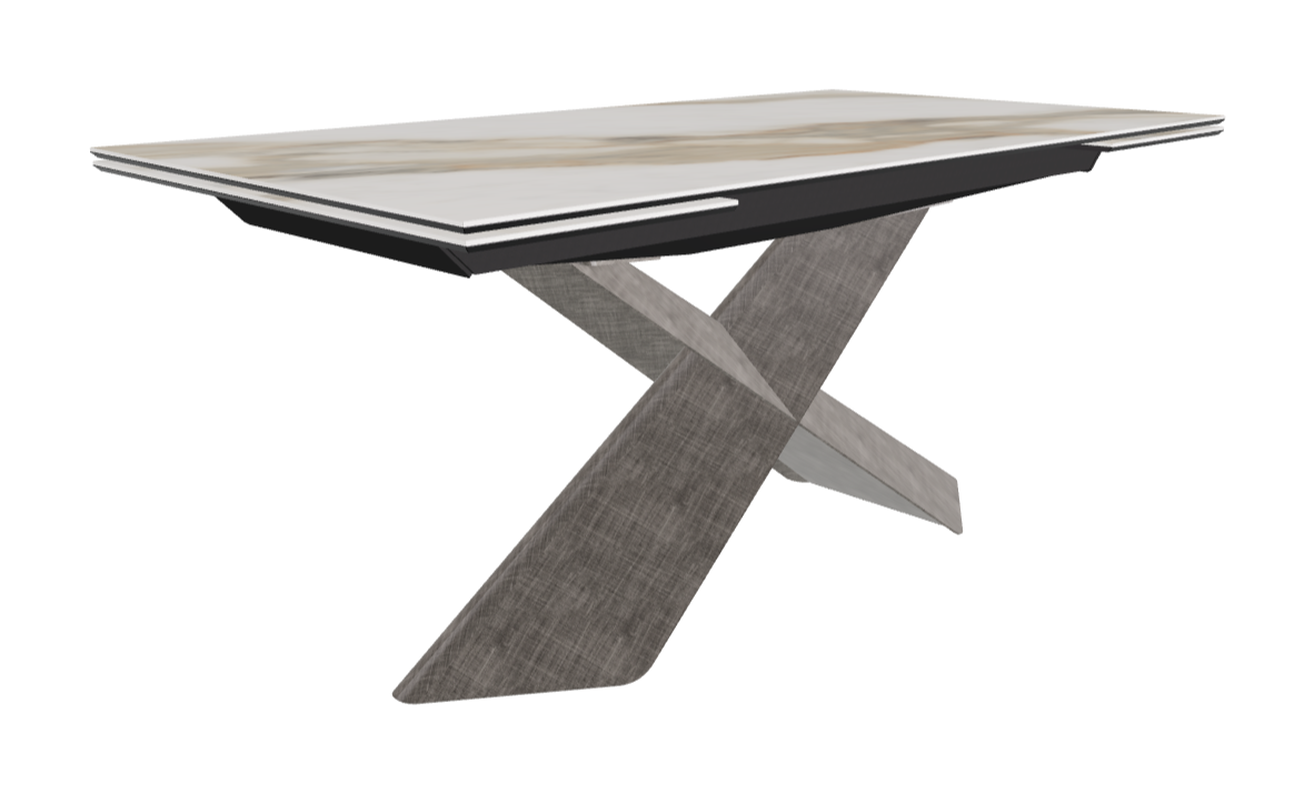 Cattelan Italia Tyron Keramik Drive Rectangular Extendible Dining Table – 160→236x90x74h