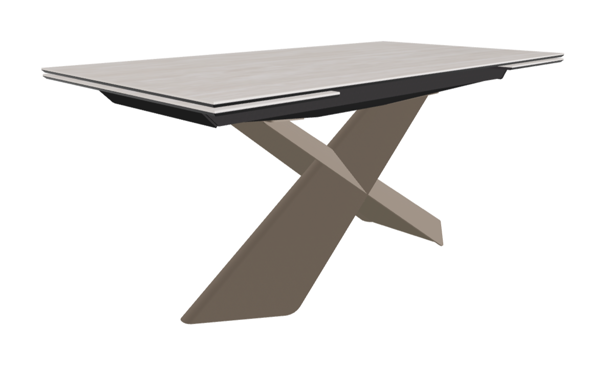 Cattelan Italia Tyron Keramik Drive Rectangular Extendible Dining Table – 160→236x90x74h