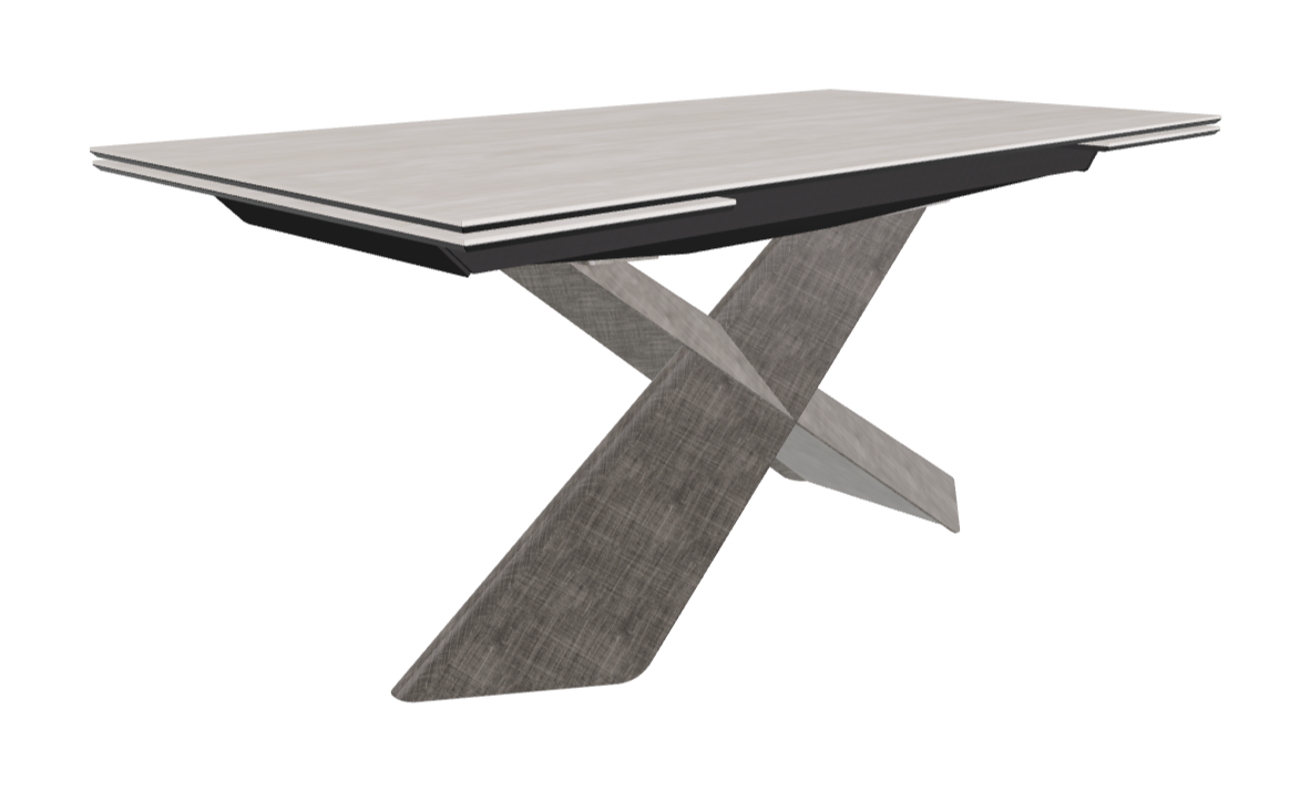 Cattelan Italia Tyron Keramik Drive Rectangular Extendible Dining Table – 160→236x90x74h