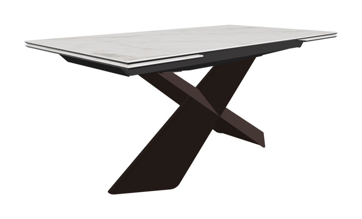 Cattelan Italia Tyron Keramik Drive Rectangular Extendible Dining Table – 160→236x90x74h
