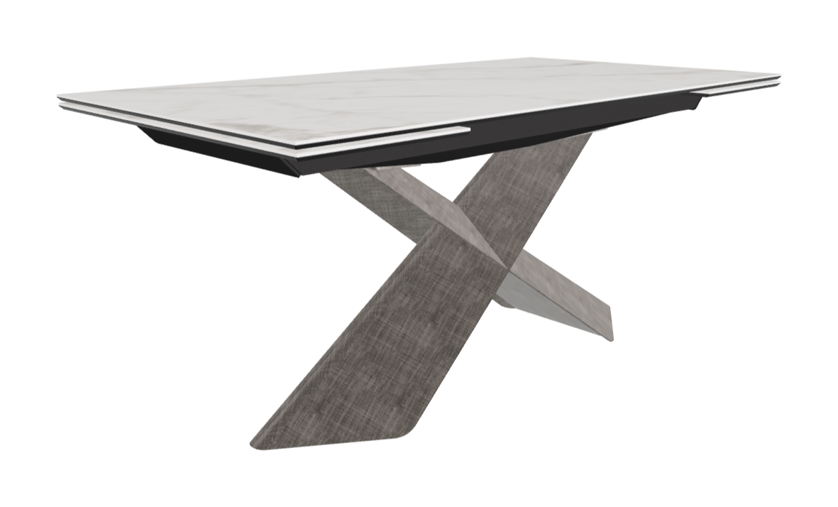 Cattelan Italia Tyron Keramik Drive Rectangular Extendible Dining Table – 160→236x90x74h