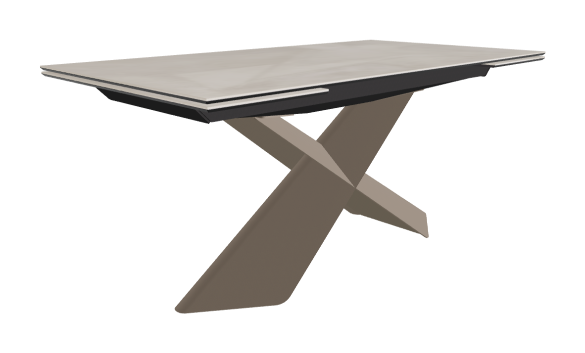 Cattelan Italia Tyron Keramik Drive Rectangular Extendible Dining Table – 160→236x90x74h