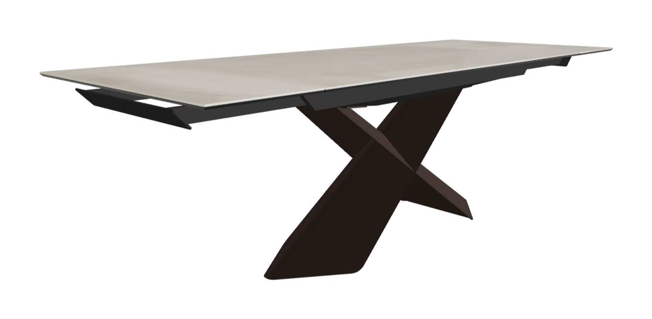 Cattelan Italia Tyron Keramik Drive Rectangular Extendible Dining Table – 160→236x90x74h