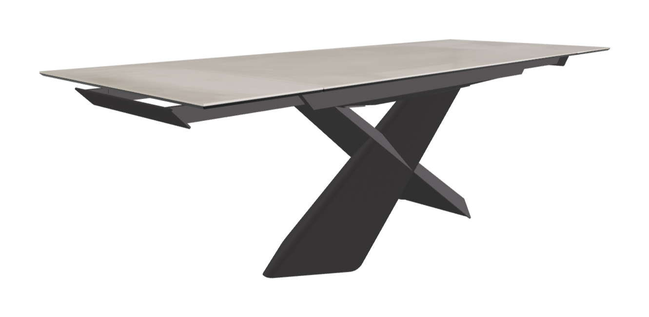 Cattelan Italia Tyron Keramik Drive Rectangular Extendible Dining Table – 160→236x90x74h
