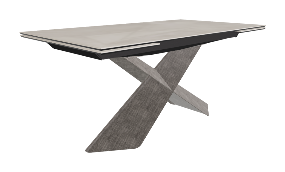 Cattelan Italia Tyron Keramik Drive Rectangular Extendible Dining Table – 160→236x90x74h