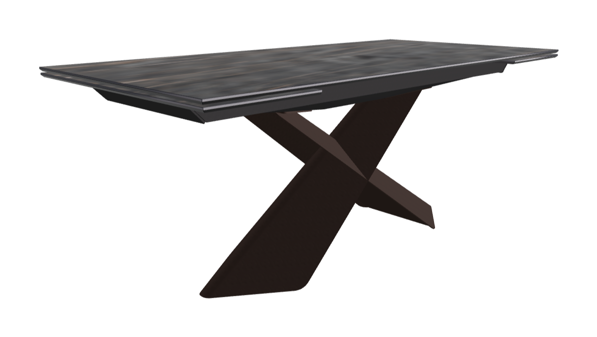Cattelan Italia Tyron Keramik Drive Rectangular Extendible Dining Table – 182→258x90x74h
