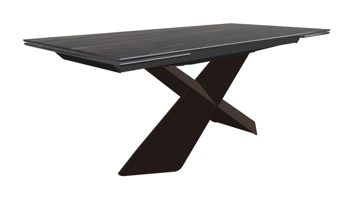 Cattelan Italia Tyron Keramik Drive Rectangular Extendible Dining Table – 182→258x90x74h