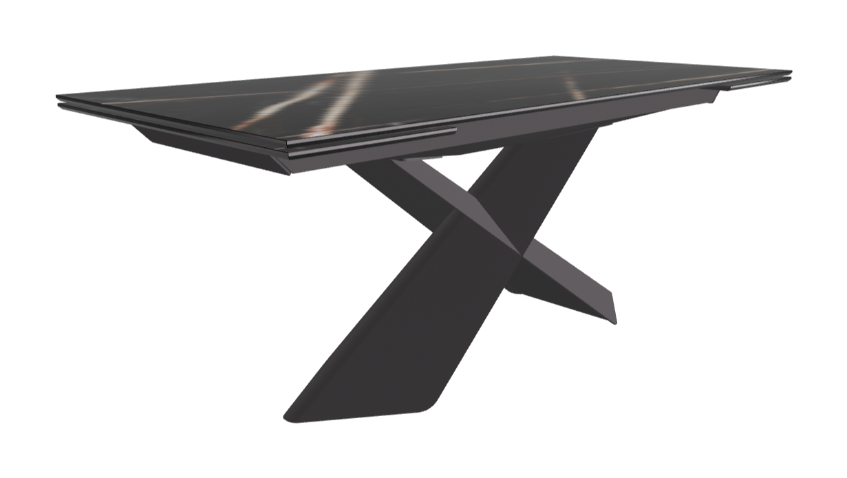 Cattelan Italia Tyron Keramik Drive Rectangular Extendible Dining Table – 182→258x90x74h