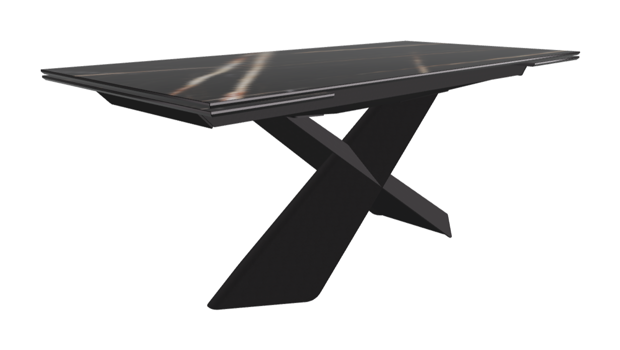 Cattelan Italia Tyron Keramik Drive Rectangular Extendible Dining Table – 182→258x90x74h