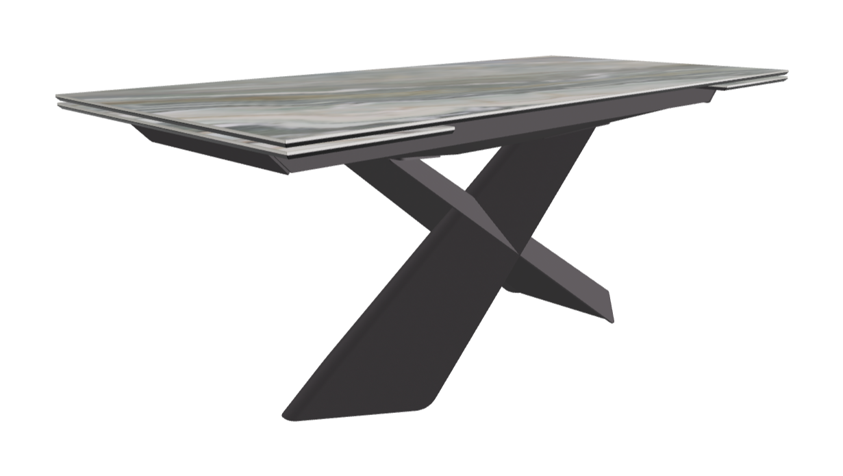Cattelan Italia Tyron Keramik Drive Rectangular Extendible Dining Table – 182→258x90x74h