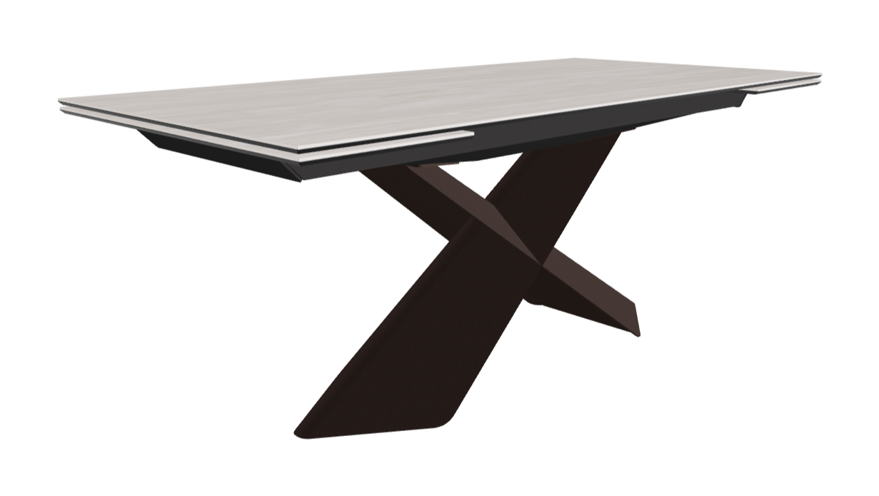 Cattelan Italia Tyron Keramik Drive Rectangular Extendible Dining Table – 182→258x90x74h