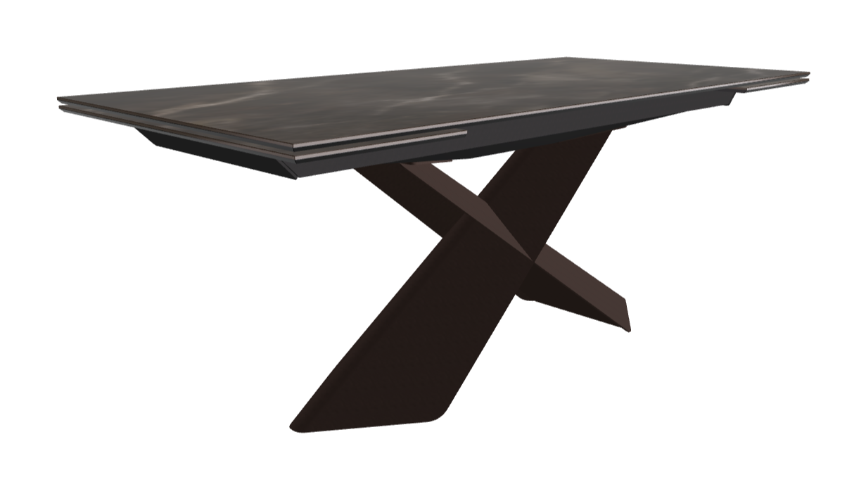 Cattelan Italia Tyron Keramik Drive Rectangular Extendible Dining Table – 182→258x90x74h
